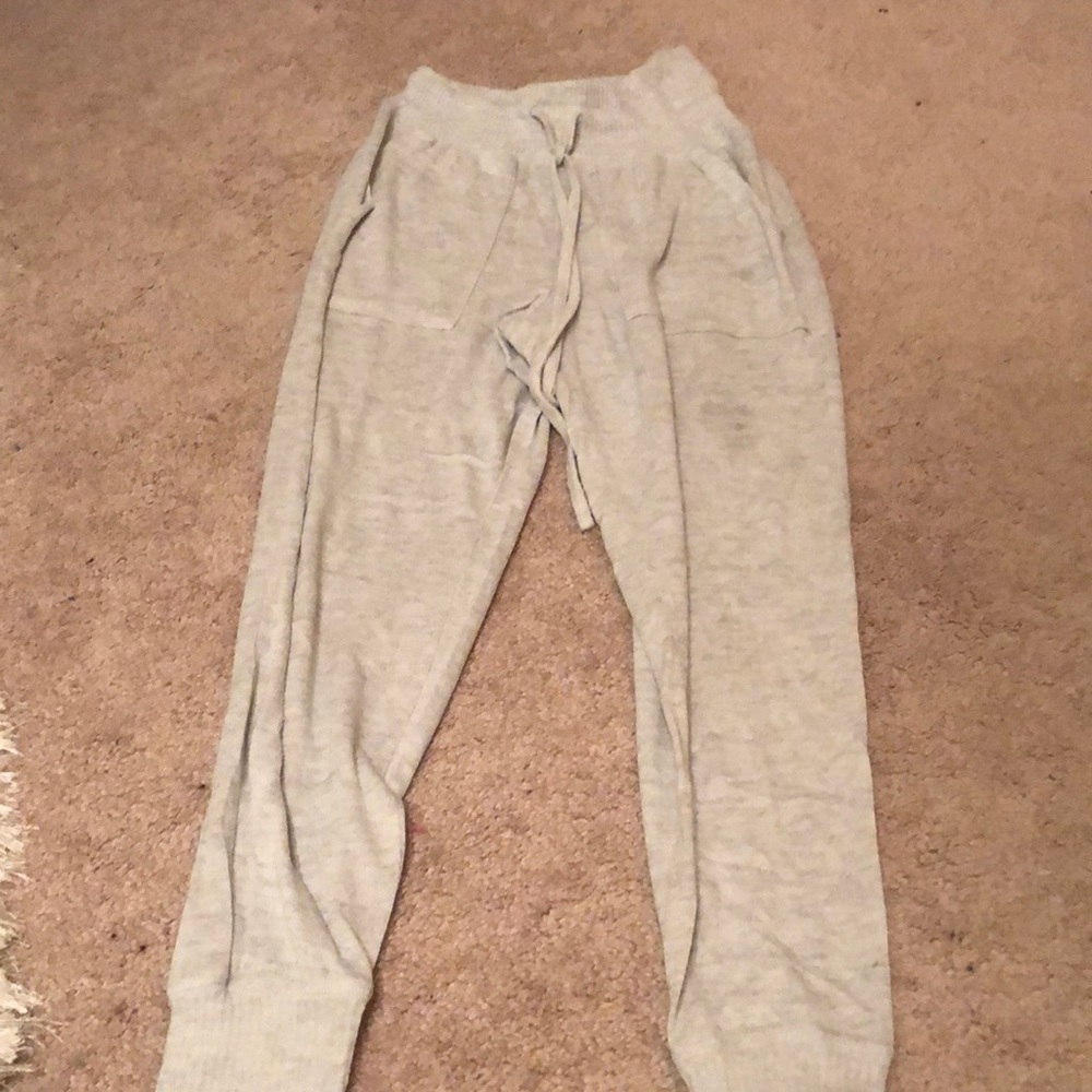 Grey joggers